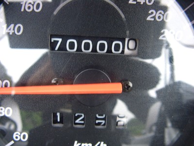 70000km�B�� 2006.7.30